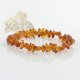 Honey chips Baltic amber bracelet